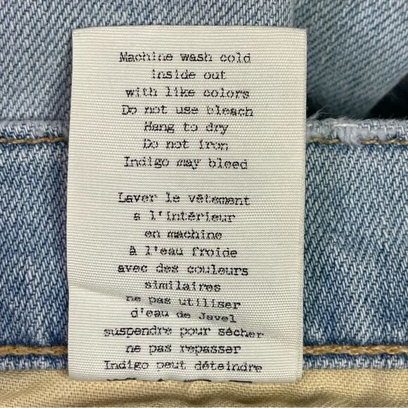 Rag & Bone Dre Jeans Women’s 27 Blue Skinny Low Rise Light Denim Stretch - Picture 8 of 15